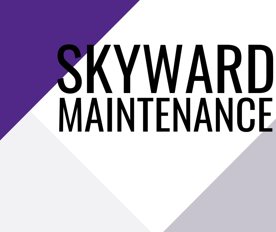 skyward maintenance