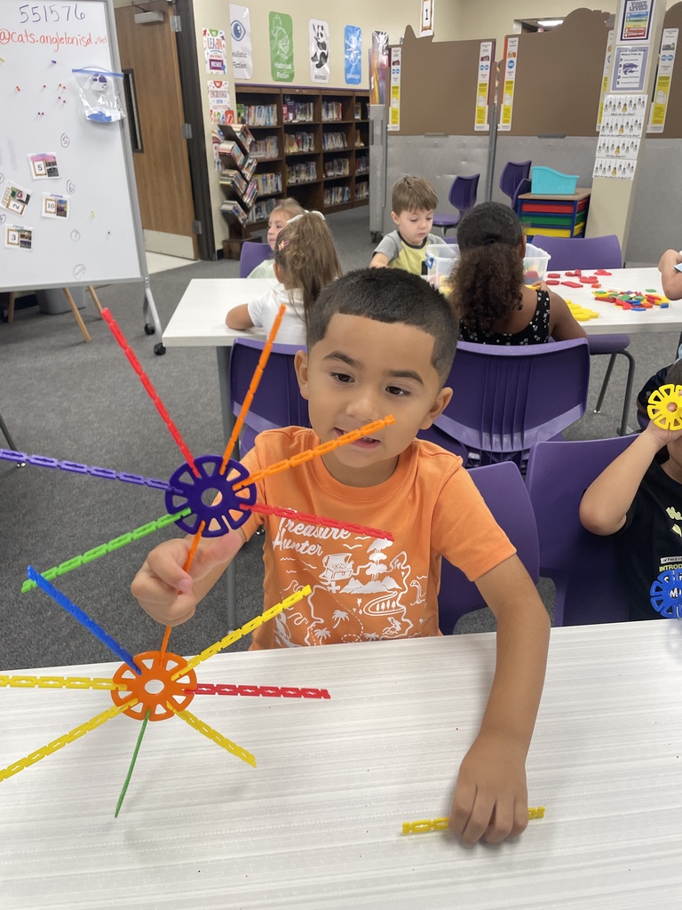 Our Pre-K students were "wild about books" in the library today! After a story, they had a blast building and experimenting with blocks and counters.  Hands-on learning is the best learning, using their imaginations and fine motor skills to create incredible things with different manipulatives. Building, creating, and learning all in one! 