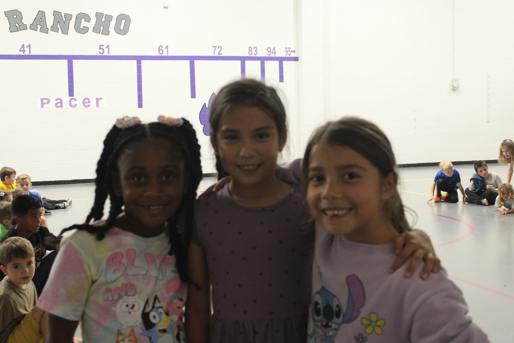Look at these smiles! Our students were having a great time in P.E. with Coach Braun and Coach Perez. They were focused and having a blast with a game called "Guard the Castle." What a fantastic way to end the week! #PhysicalEducation #FunAtSchool #HappyKids