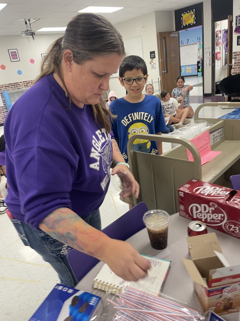 Hard work pays off! Our Fifth Graders earned a sweet reward for their amazing efforts with a Dr. Pepper and Cream treat and a fun game. It's so important to celebrate their successes and give them a chance to relax and connect. Keep up the great work, everyone!  #FifthGrade #StudentReward #HardWorkPaysOff #SchoolLife #CommunityEngagement