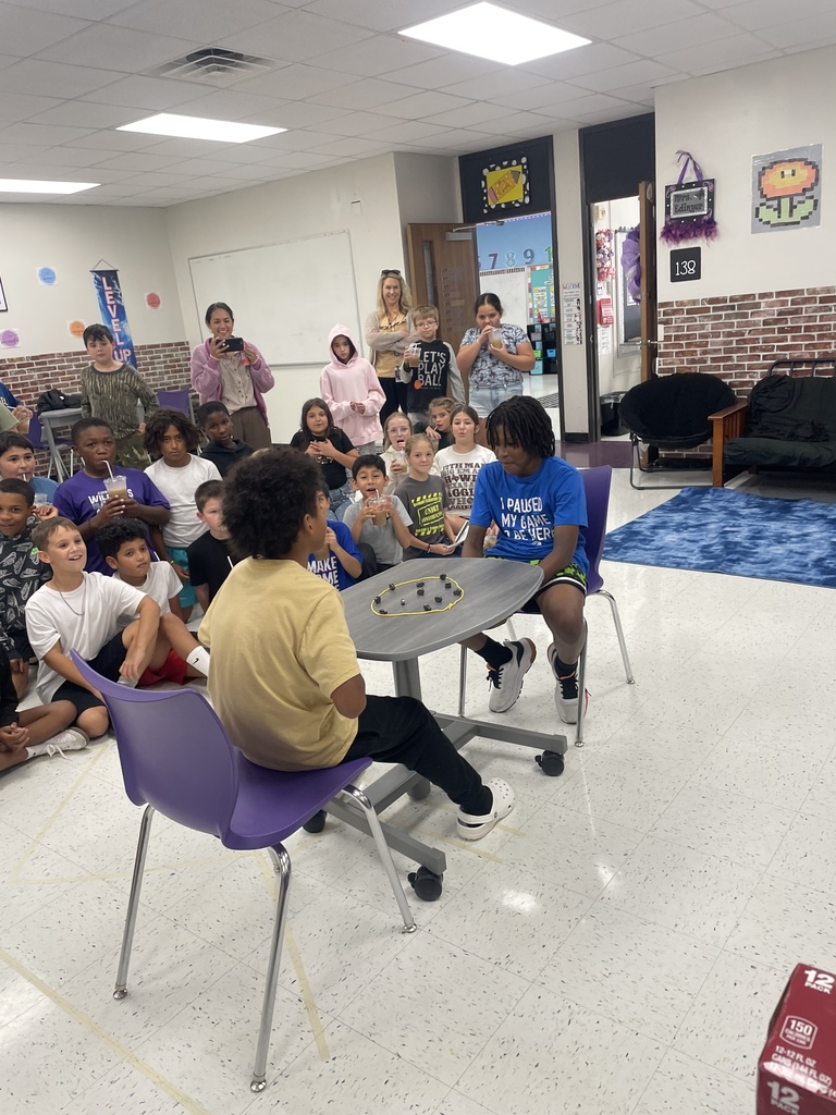 Hard work pays off! Our Fifth Graders earned a sweet reward for their amazing efforts with a Dr. Pepper and Cream treat and a fun game. It's so important to celebrate their successes and give them a chance to relax and connect. Keep up the great work, everyone!  #FifthGrade #StudentReward #HardWorkPaysOff #SchoolLife #CommunityEngagement