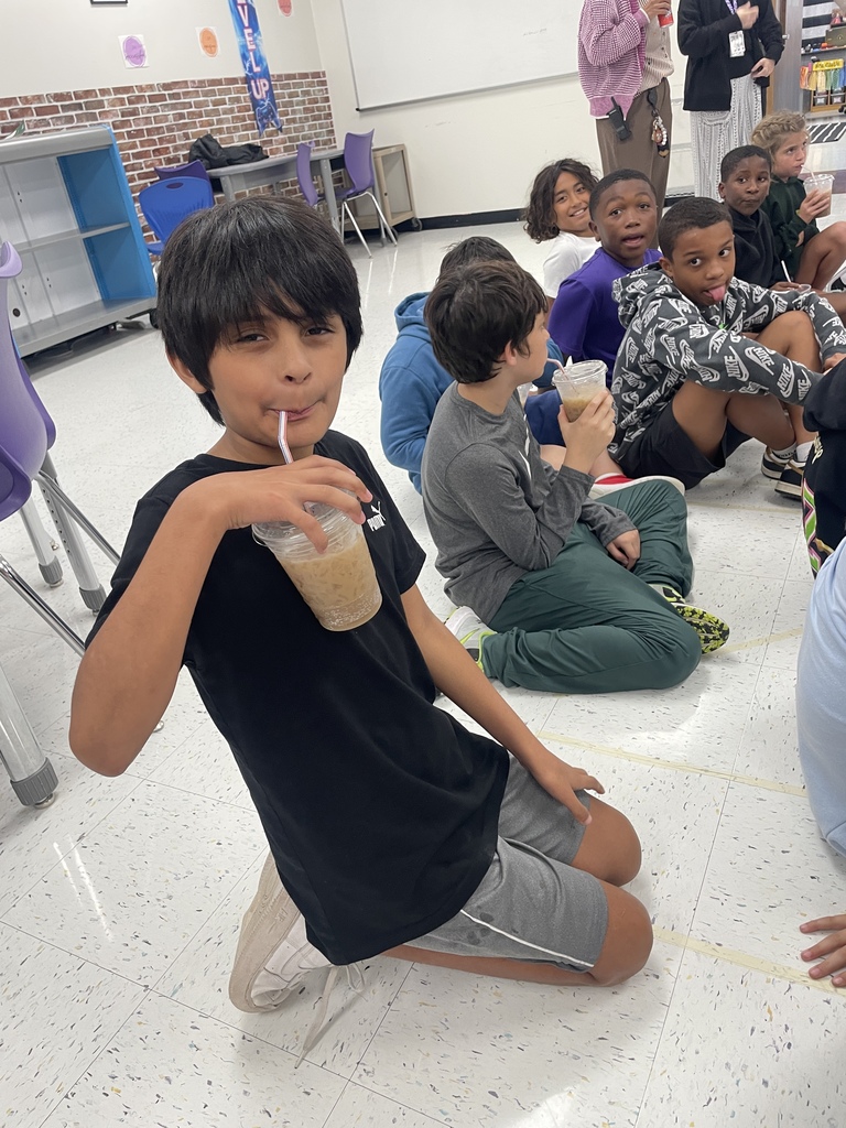 Hard work pays off! Our Fifth Graders earned a sweet reward for their amazing efforts with a Dr. Pepper and Cream treat and a fun game. It's so important to celebrate their successes and give them a chance to relax and connect. Keep up the great work, everyone!  #FifthGrade #StudentReward #HardWorkPaysOff #SchoolLife #CommunityEngagement