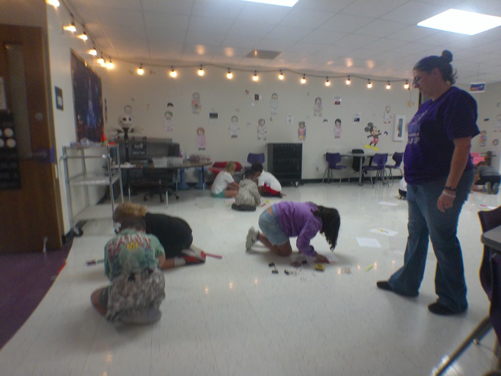 "Science in Action! Our 4th graders in Mrs. Edwards' class were hard at work today exploring non-contact forces like magnetism! They were challenged to make a car move without ever touching it. Talk about an engaging way to learn about how the world works! We love seeing our students become real-life investigators.