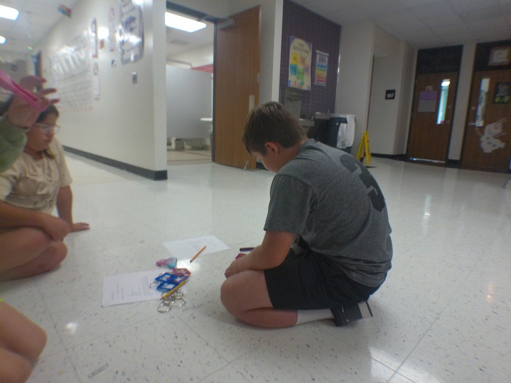 "Science in Action! Our 4th graders in Mrs. Edwards' class were hard at work today exploring non-contact forces like magnetism! They were challenged to make a car move without ever touching it. Talk about an engaging way to learn about how the world works! We love seeing our students become real-life investigators.