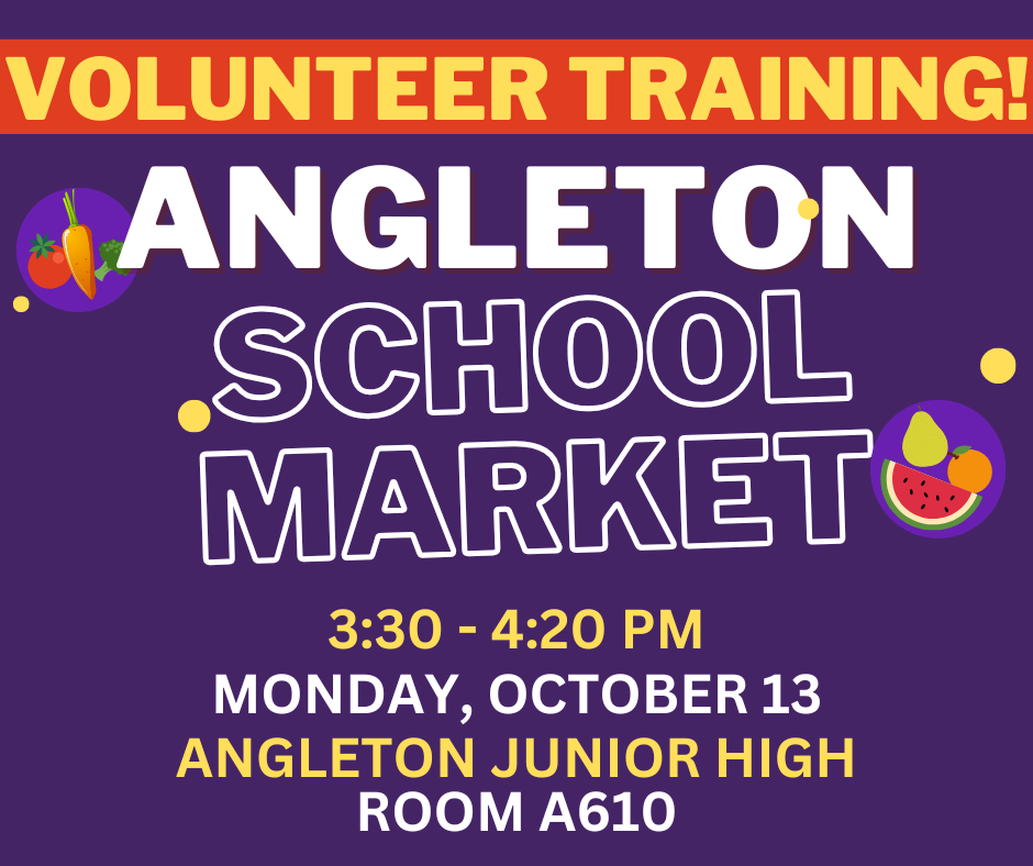 school market volunteer training