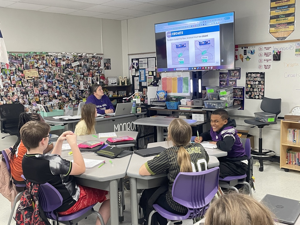 5th grade scientists in Mrs. Monroe's class are wired for success! Today, they dove into the fascinating world of electric circuits, learning the essential difference between open and closed circuits. They're not just reading about it—they're actively documenting their understanding in their interactive journals. Keeping the current flowing for a great future! #ScienceIsFun #FifthGradeScience #Circuits #HandsOnLearning