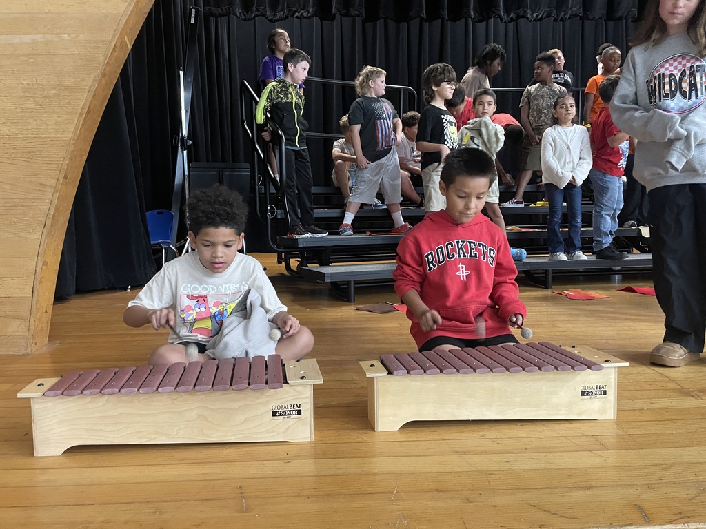 Getting ready for the big night!  Our 4th Graders are putting the finishing touches on their performance for tonight's Music Program! They've been working so hard with Mrs. Ransier and are excited to share their talents with the community. Check out a sneak peek of their amazing rehearsal!