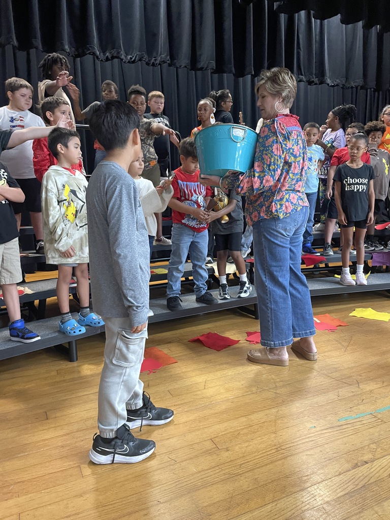 Getting ready for the big night!  Our 4th Graders are putting the finishing touches on their performance for tonight's Music Program! They've been working so hard with Mrs. Ransier and are excited to share their talents with the community. Check out a sneak peek of their amazing rehearsal!