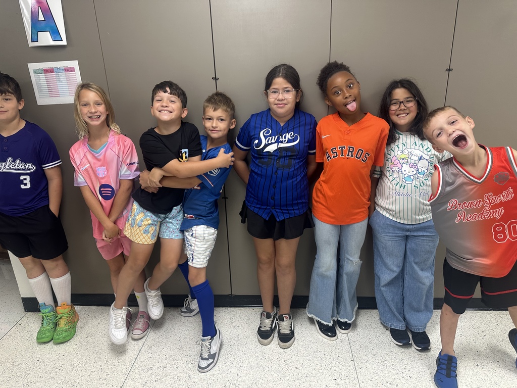 We kicked off Homecoming Week yesterday with Jersey Day, and our students showed up to school ready to play! It's so fun to see all the different teams and colors representing their favorites. Showing spirit and building community—it's what we do best!