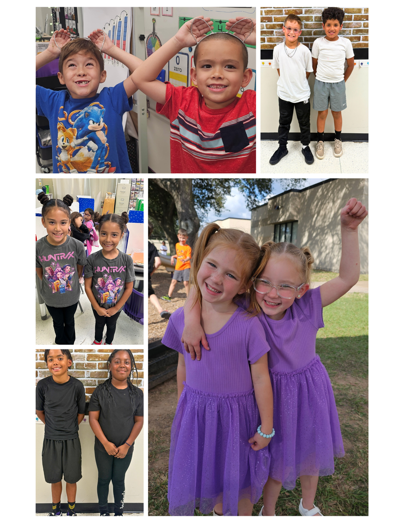 Our Wildcats showed up and showed OUT for Homecoming Spirit Week's Twin Day! From matching shirts and awesome costumes to teachers twinning with their buddies, the halls were filled with double the smiles and double the fun. It’s days like these that make our school community so special. Thanks for helping us keep the spirit high!