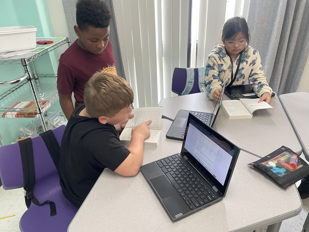 Teamwork makes the dream work in Ms. Trevino's 4th grade! These scholars are diving deep into A Fish in a Tree, working together to discuss, question, and understand the novel. It's amazing to see their critical thinking skills shine!  #4thGradeReading #Collaboration #CommunityInvolvement