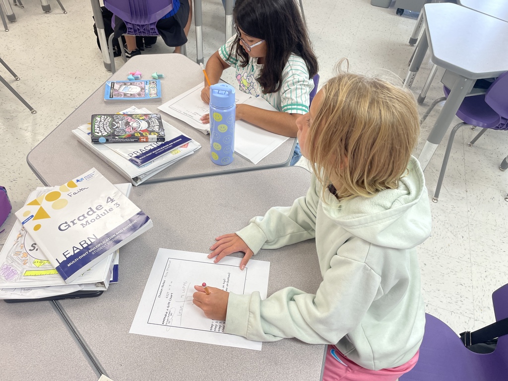 A huge shout-out to our incredible paraprofessional, Mrs. Gebert, who stepped up to substitute teach 4th-grade math, keeping the learning flowing seamlessly! We also appreciate Ms. Smith for providing valuable small-group support and guidance.  It truly takes a village, and we're so grateful for our dedicated staff who go above and beyond to ensure our students have a productive and engaging day. #SchoolCommunity #TeacherSupport #MathClass #4thGrade