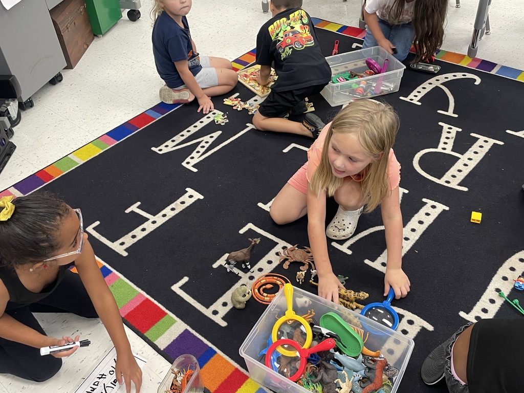 Math time in Ms. Morra's Kindergarten class is anything but boring! They kicked off with an interactive mini-lesson and then dove into small group instruction and centers. From puzzles to building blocks and counting activities, our little learners are exploring math concepts hands-on every day. It's wonderful to see the curiosity and teamwork in action! #KindergartenMath #HandsOnLearning #EarlyEducation #MsMorrasClass