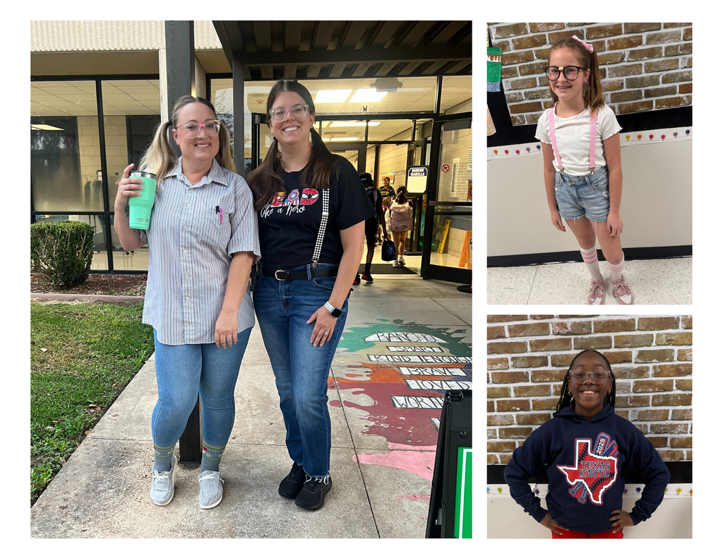 Keeping the spirit alive! Today, our hallways were buzzing with creativity for Nerds vs. Jocks Spirit Day! Thank you to all the parents and community members who help us make these special days happen. Seeing our students engaged and smiling is what it's all about. Stay tuned for more great things happening at the school! #CommunityInvolvement #StudentLife #SchoolEvents #GoodTimes