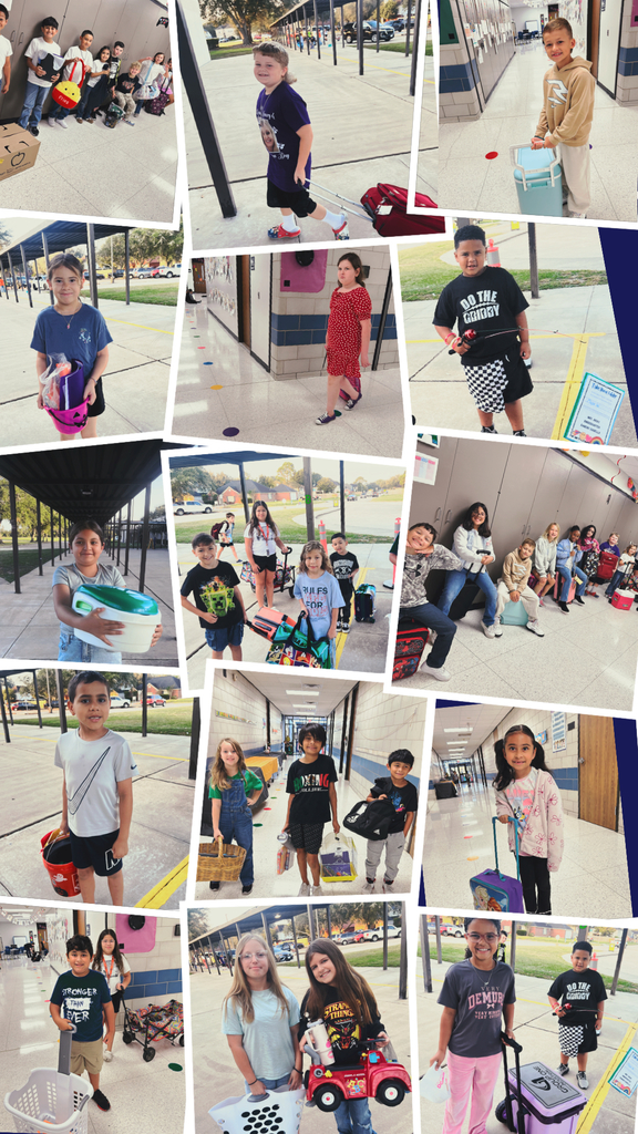 Anything But a Backpack Day brought out the most amazing creativity in our students for Homecoming Spirit Week! 🎒🚫  From rolling suitcases and laundry baskets to strollers and wagons, our students proved that school supplies can travel in style. It's so much fun to see their personalities shine through! ✨  We love celebrating school spirit! What's the most unique "backpack" you've ever seen? 👇