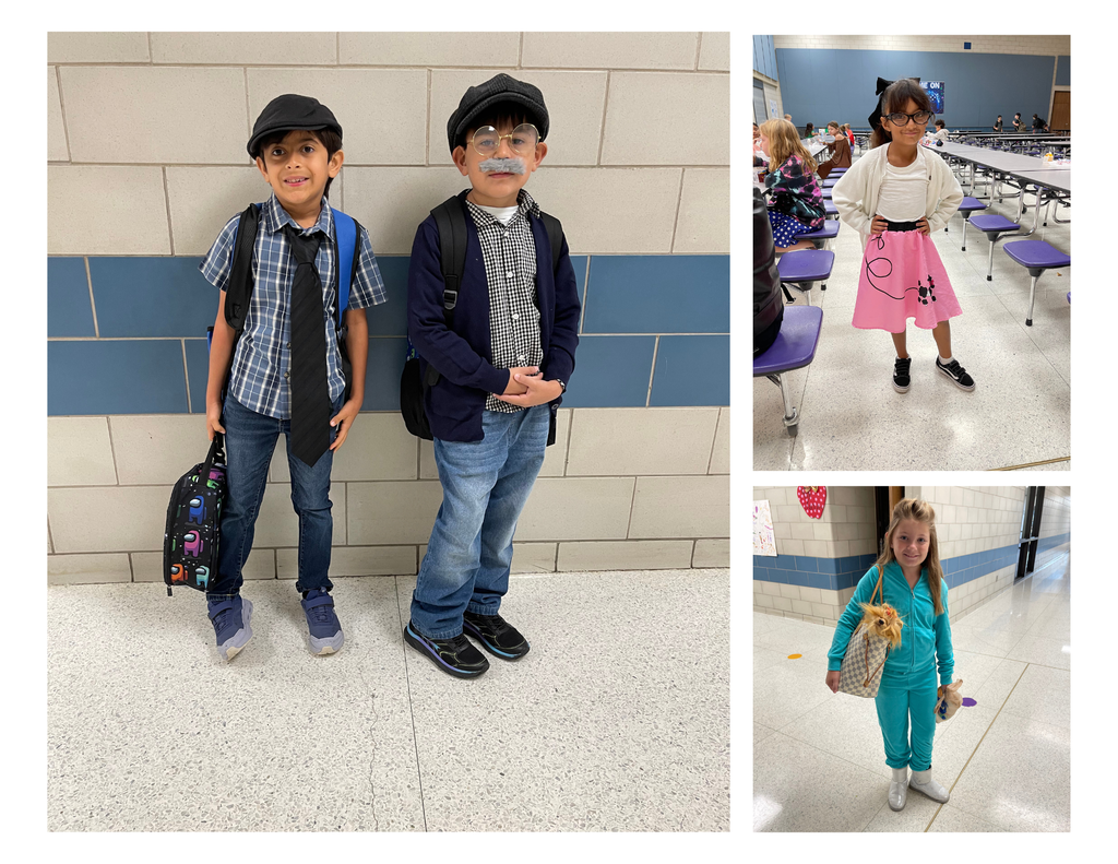 What a stylish crew! We traveled through time yesterday for Red Ribbon Week, celebrating a Drug-Free life by rocking our favorite decades!  From the groovy '60s hippies and rockin' '50s greasers to the totally awesome '80s athleisure and '90s neon, our students (and staff!) brought some serious retro flair.  It's clear that making positive, healthy choices never goes out of style. Thank you, families, for helping our students dress up and make this day a success!  #RedRibbonWeek #DecadeDay #DrugFreeLooksLikeMe #SchoolSpirit #CommunityInvolvement #ThrowbackFashion