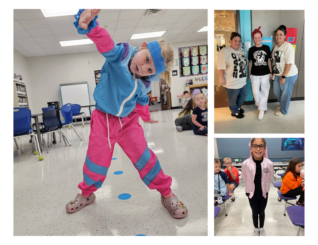 What a stylish crew! We traveled through time yesterday for Red Ribbon Week, celebrating a Drug-Free life by rocking our favorite decades!  From the groovy '60s hippies and rockin' '50s greasers to the totally awesome '80s athleisure and '90s neon, our students (and staff!) brought some serious retro flair.  It's clear that making positive, healthy choices never goes out of style. Thank you, families, for helping our students dress up and make this day a success!  #RedRibbonWeek #DecadeDay #DrugFreeLooksLikeMe #SchoolSpirit #CommunityInvolvement #ThrowbackFashion