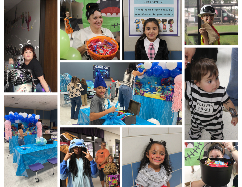 The rain couldn't stop the fun at our first Trunk or Treat! What an incredible night seeing all of our amazing students, families, and community partners in costume.  A huge THANK YOU to the groups who decorated a "trunk" (or table!) and helped make the event a huge success: The Donut Shop, Taekwondo, Rancho's Ms. Walker, our 3rd and 4th Grade Teams, Mrs. Davis & Mrs. Counts, Officer Harper along with Mrs. Gonzales and Mrs. Williams, Ms. Morra, our PTO (Ms. Alyssia, Ms. Lauren, Ms. Joy, Ms. Laken), our principals Mrs. Gay & Mrs. Barerra, Mrs. Valdez & Mrs. Mancuso, both Junior High Student Councils, High School ROTC, and Rancho's Shutterbugs club!  We love bringing our community together for these unforgettable school events! 