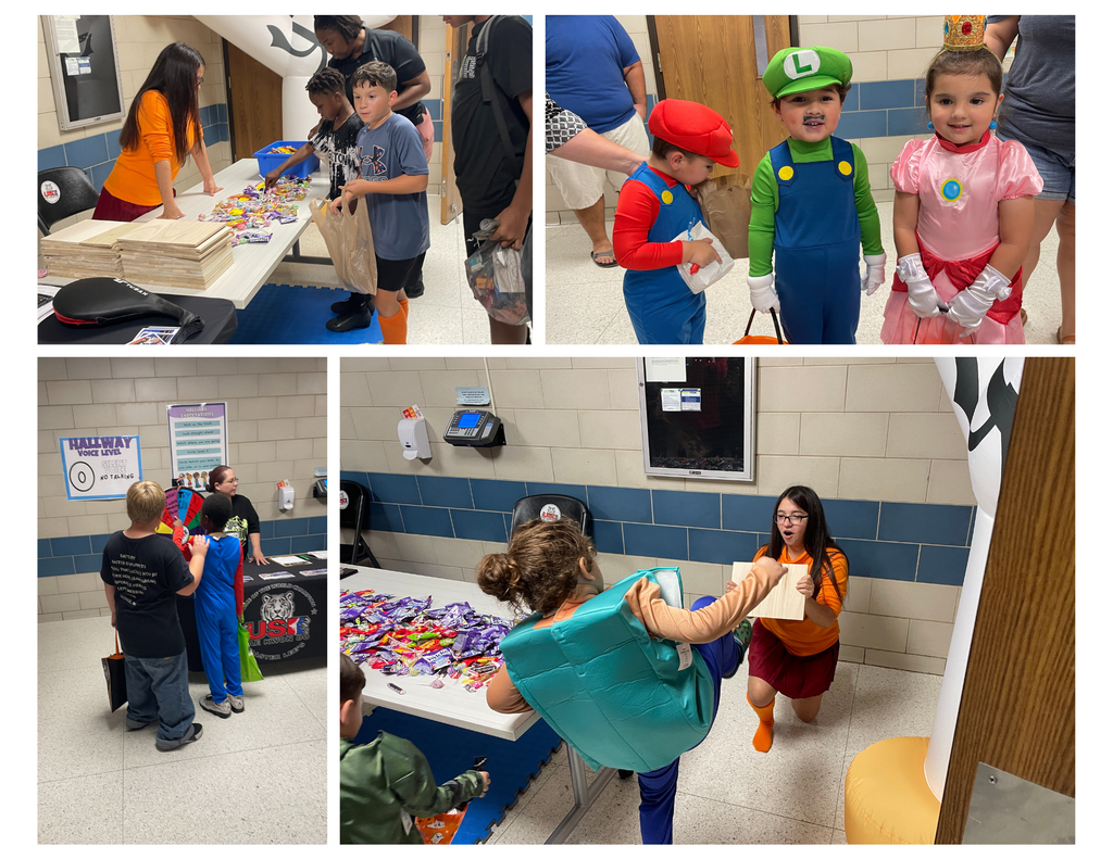 The rain couldn't stop the fun at our first Trunk or Treat! What an incredible night seeing all of our amazing students, families, and community partners in costume.  A huge THANK YOU to the groups who decorated a "trunk" (or table!) and helped make the event a huge success: The Donut Shop, Taekwondo, Rancho's Ms. Walker, our 3rd and 4th Grade Teams, Mrs. Davis & Mrs. Counts, Officer Harper along with Mrs. Gonzales and Mrs. Williams, Ms. Morra, our PTO (Ms. Alyssia, Ms. Lauren, Ms. Joy, Ms. Laken), our principals Mrs. Gay & Mrs. Barerra, Mrs. Valdez & Mrs. Mancuso, both Junior High Student Councils, High School ROTC, and Rancho's Shutterbugs club!  We love bringing our community together for these unforgettable school events! 
