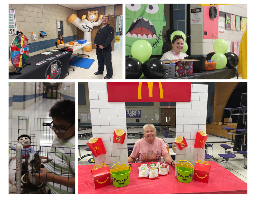 The rain couldn't stop the fun at our first Trunk or Treat! What an incredible night seeing all of our amazing students, families, and community partners in costume.  A huge THANK YOU to the groups who decorated a "trunk" (or table!) and helped make the event a huge success: The Donut Shop, Taekwondo, Rancho's Ms. Walker, our 3rd and 4th Grade Teams, Mrs. Davis & Mrs. Counts, Officer Harper along with Mrs. Gonzales and Mrs. Williams, Ms. Morra, our PTO (Ms. Alyssia, Ms. Lauren, Ms. Joy, Ms. Laken), our principals Mrs. Gay & Mrs. Barerra, Mrs. Valdez & Mrs. Mancuso, both Junior High Student Councils, High School ROTC, and Rancho's Shutterbugs club!  We love bringing our community together for these unforgettable school events! 