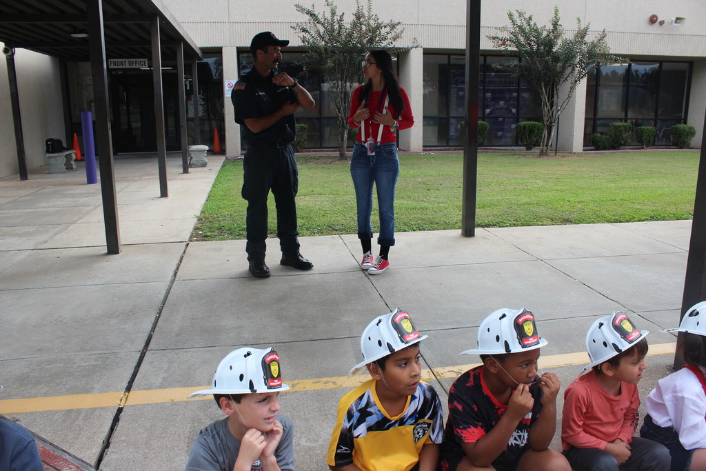 What a bright group of future safety experts! Our Pre-K, Kindergarten, 1st, and 2nd graders had an exciting and educational Fire Safety Day! They learned important lessons on what to do in an emergency and even got to check out a real fire truck and meet our local heroes. Thank you to our incredible firefighters for taking the time to teach our students the value of fire prevention and safety.  #FireSafetyDay #SchoolSafety #CommunityHeroes #EarlyEducation
