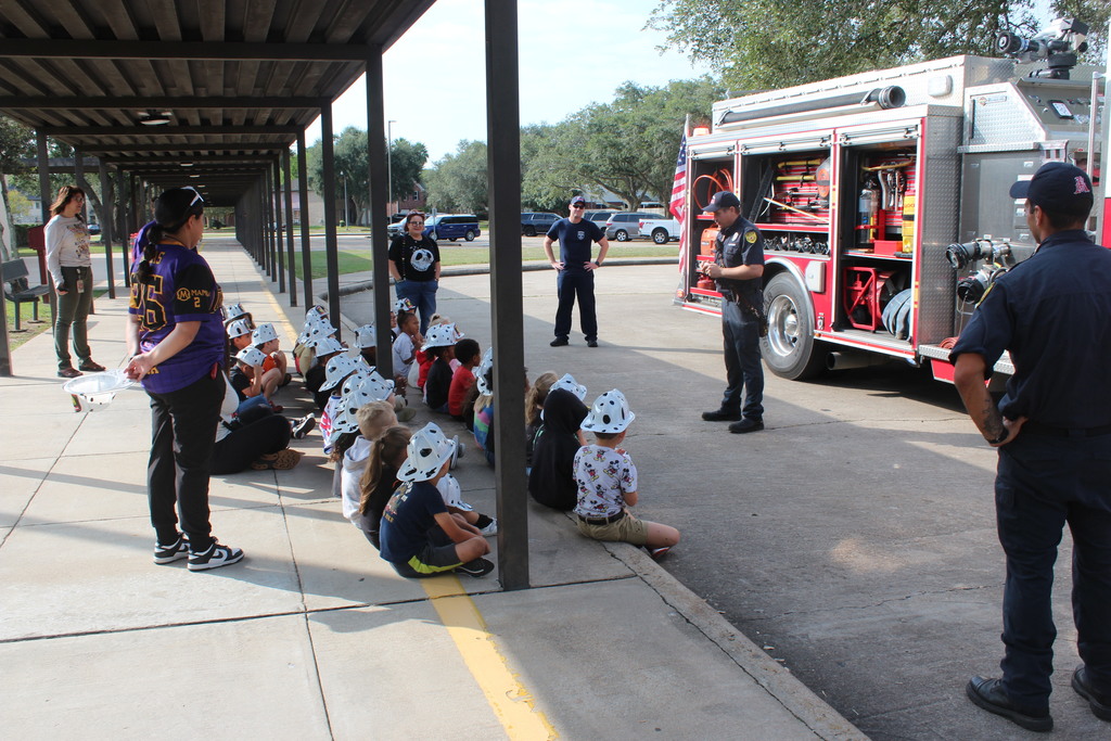 What a bright group of future safety experts! Our Pre-K, Kindergarten, 1st, and 2nd graders had an exciting and educational Fire Safety Day! They learned important lessons on what to do in an emergency and even got to check out a real fire truck and meet our local heroes. Thank you to our incredible firefighters for taking the time to teach our students the value of fire prevention and safety.  #FireSafetyDay #SchoolSafety #CommunityHeroes #EarlyEducation