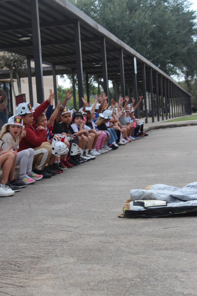 What a bright group of future safety experts! Our Pre-K, Kindergarten, 1st, and 2nd graders had an exciting and educational Fire Safety Day! They learned important lessons on what to do in an emergency and even got to check out a real fire truck and meet our local heroes. Thank you to our incredible firefighters for taking the time to teach our students the value of fire prevention and safety.  #FireSafetyDay #SchoolSafety #CommunityHeroes #EarlyEducation