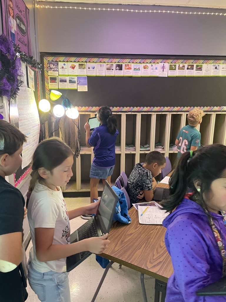 4th Grade in Motion! Students in Mrs. Edwards' class aren't stuck in their seats—they're greeting up and getting hands-on with their learning! They're actively using their classroom resources to investigate science questions. This is what dynamic, engaged learning looks like! #ActiveLearning #4thGrade #ClassroomCommunity #StudentEngagement