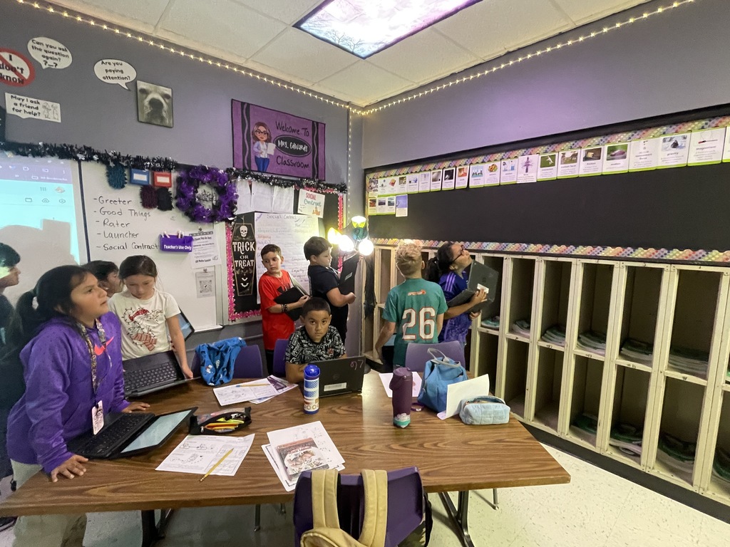 4th Grade in Motion! Students in Mrs. Edwards' class aren't stuck in their seats—they're greeting up and getting hands-on with their learning! They're actively using their classroom resources to investigate science questions. This is what dynamic, engaged learning looks like! #ActiveLearning #4thGrade #ClassroomCommunity #StudentEngagement
