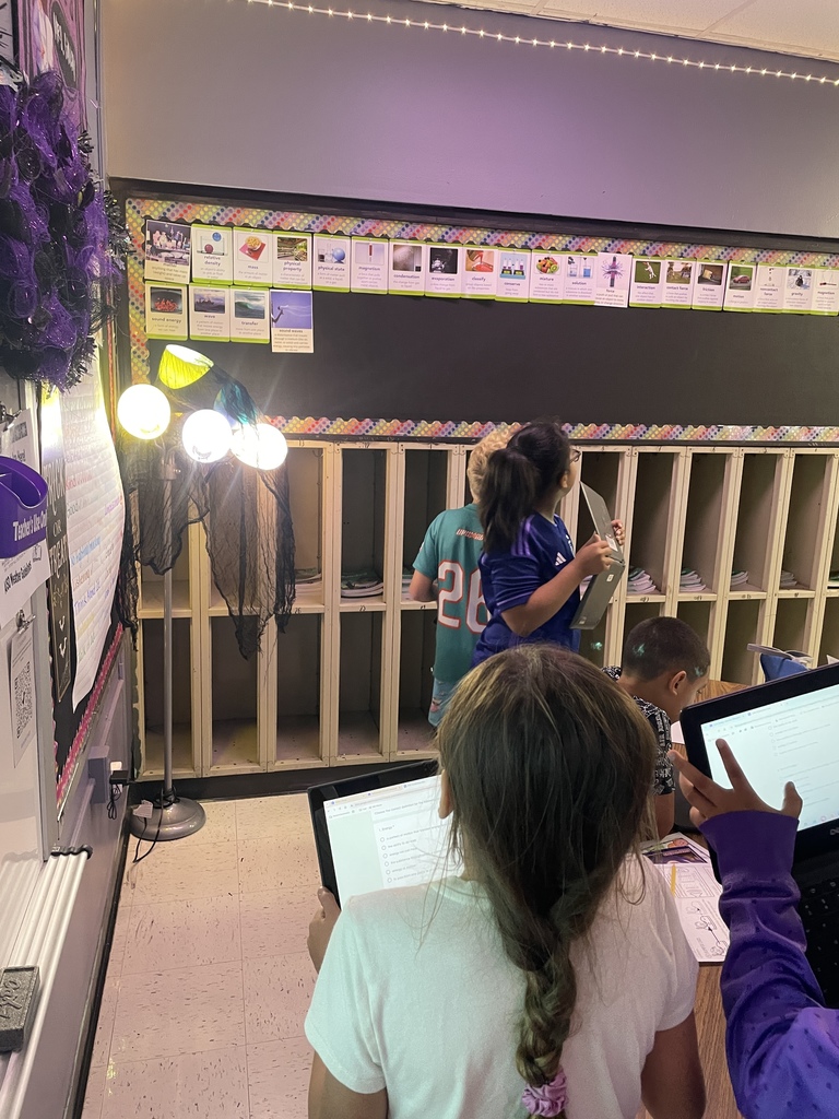 4th Grade in Motion! Students in Mrs. Edwards' class aren't stuck in their seats—they're greeting up and getting hands-on with their learning! They're actively using their classroom resources to investigate science questions. This is what dynamic, engaged learning looks like! #ActiveLearning #4thGrade #ClassroomCommunity #StudentEngagement
