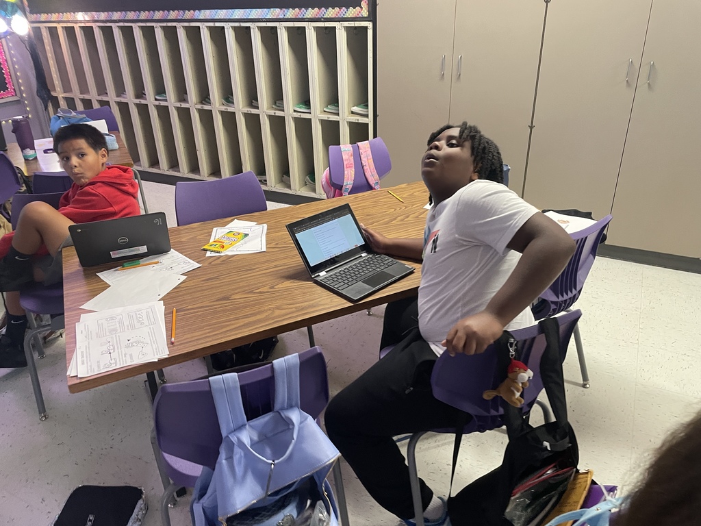 4th Grade in Motion! Students in Mrs. Edwards' class aren't stuck in their seats—they're greeting up and getting hands-on with their learning! They're actively using their classroom resources to investigate science questions. This is what dynamic, engaged learning looks like! #ActiveLearning #4thGrade #ClassroomCommunity #StudentEngagement