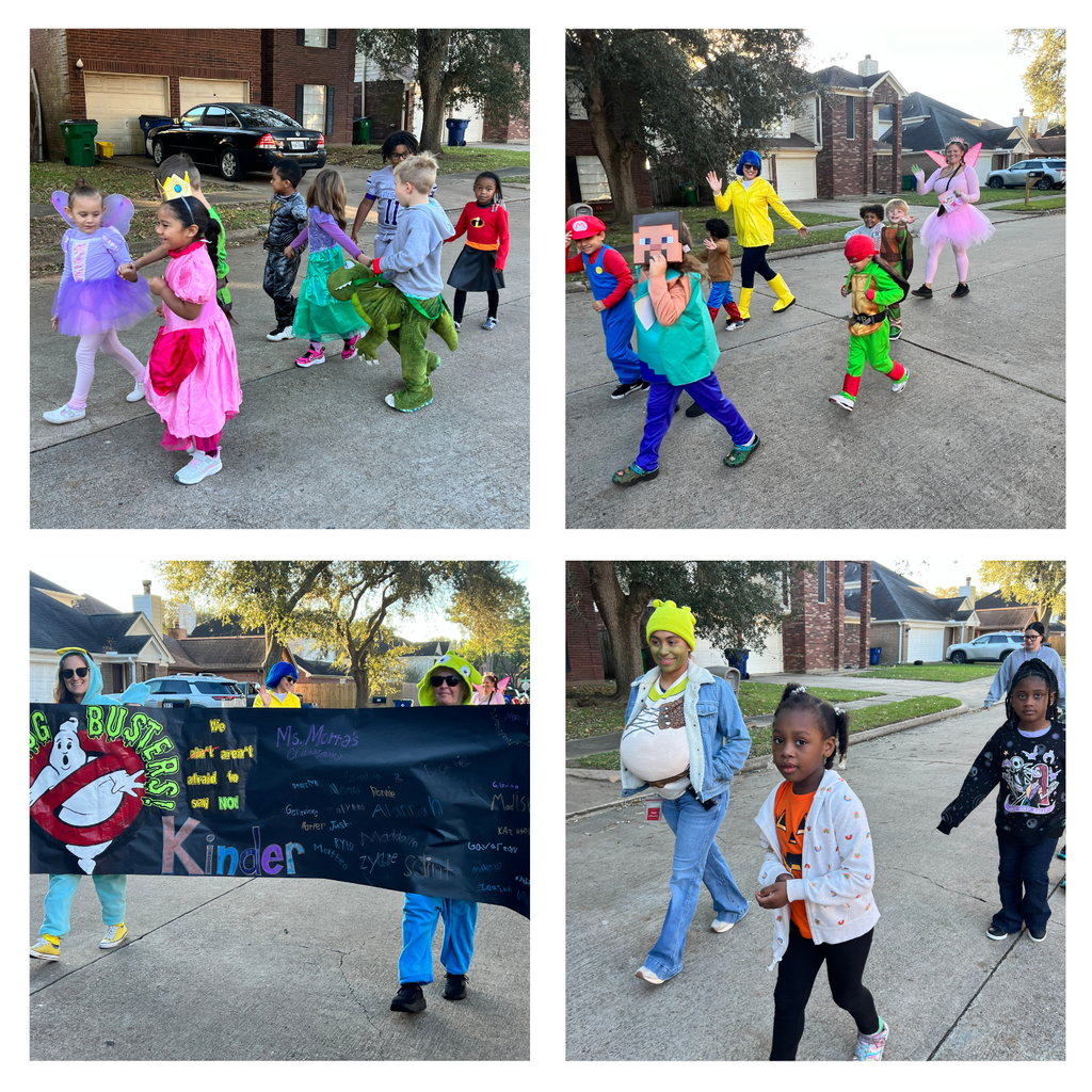 Life's a puzzle, solve it drug-free! That was the powerful theme of our Red Ribbon Week parade this morning, and our students absolutely crushed it! From Pre-K to 5th grade, every child dressed up to show their commitment to a healthy future. It’s important to teach these positive values early, and events like this bring our message to life. We are so proud of our students for taking this pledge! Check out all the amazing costumes, they certainly scared the drugs away!