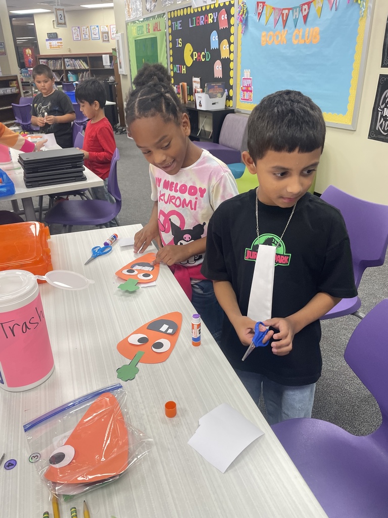 Last week, our First Graders got swept up in the hilarious world of Creepy Carrots! After reading the book in the library, they used their creativity and cutting skills to design their very own quirky characters. It’s wonderful to see them connecting with literature and having so much fun while doing it!  #Literacy #ElementarySchool #LibraryFun #CreepyCarrots #FirstGradeAdventures