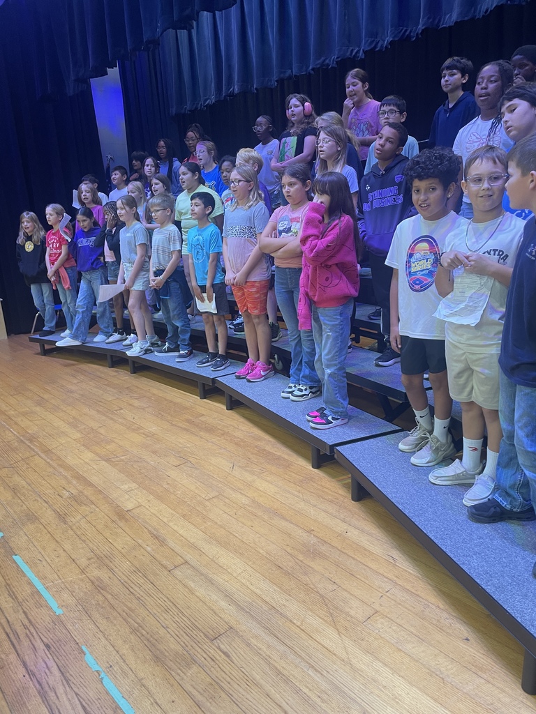 Sneak Peek! Our fifth graders are working hard and sounding amazing as they rehearse for their Veterans Day Music Program! They're putting together a heartfelt performance to honor our brave veterans.  We can't wait for you to see it! Mark your calendars for Tuesday, November 11th, at 5:30 PM. You won't want to miss this moving tribute.  #VeteransDayTribute #FifthGradeMusic #SchoolPride #CommunityInvolved