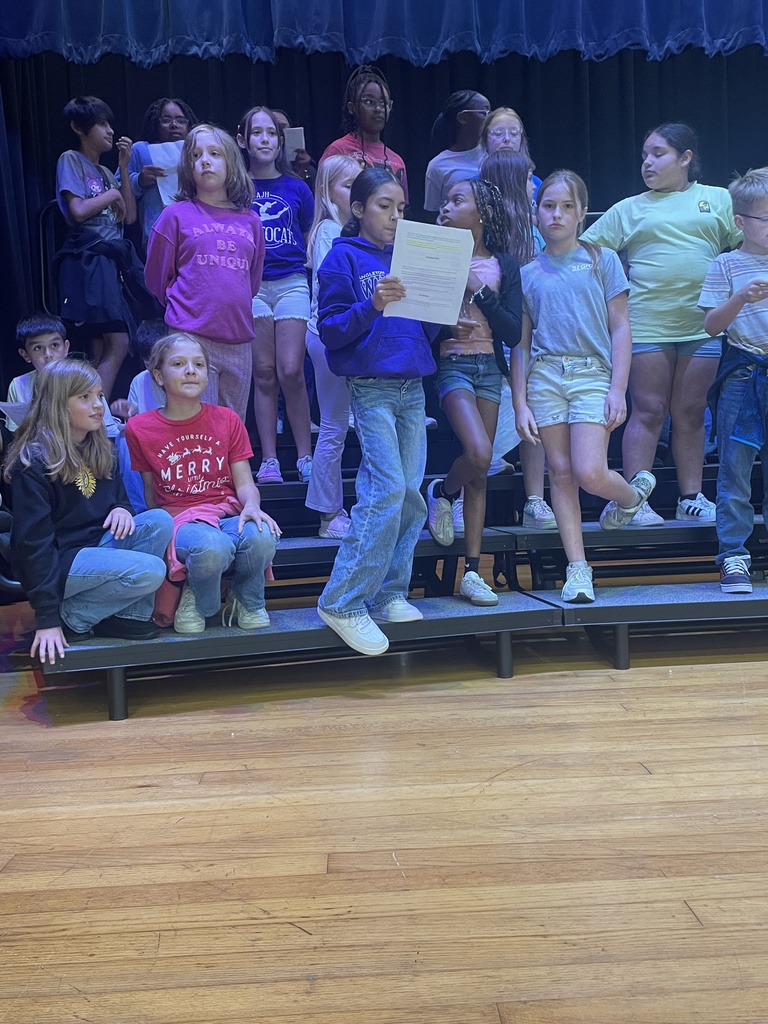 Just One More Day! We are so incredibly proud of our fifth graders for their dedication and focus in preparing for the Veterans Day Music Program tomorrow evening.  Their commitment to honoring our veterans through song is truly inspiring. Let's show them a packed house!  Join us Tuesday, November 11th, at 5:30 PM for this special performance. We look forward to seeing our families and community there!  #VeteransDay #SchoolChoir #MusicEducation #ProudSchool