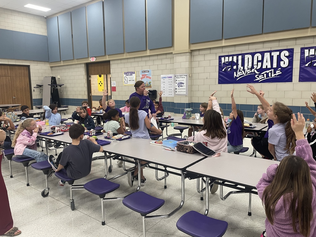 It's not just lunch, it's Lunchtime Learning and a whole lot of fun! Look at the engagement as our amazing third graders sharpen their minds and community spirit playing trivia with Mrs. Greaves.