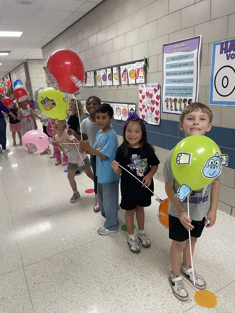 Did you know the Macy’s Thanksgiving Day Parade started with puppets? Our Pre-K, Kinder, and 1st-grade students do! After learning all about the history of the parade and the inventor of the very first puppet float, they put their engineering skills to the test. They designed and created their very own animal balloon floats for a special hallway parade today! To top it all off, Mrs. Gay—the winner of our Feather Fundraiser—was a fabulous sport and joined the fun as our official Turkey Teacher!