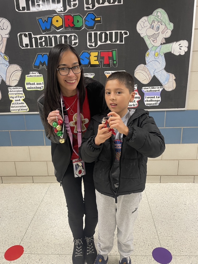 Today our teachers and students were jingling their way into the holiday spirit with bells and big smiles! Love seeing the joy around campus this time of year. Tomorrow is Winter Wonderland Day—can’t wait to see everyone dressed in blue and white!