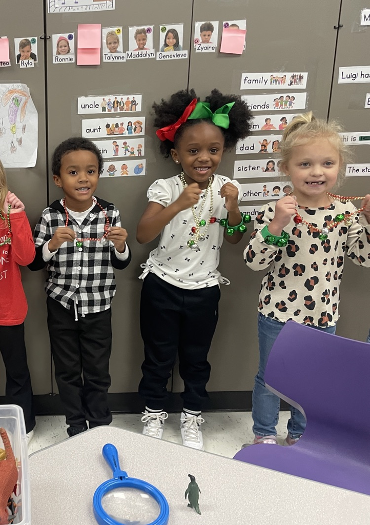 Today our teachers and students were jingling their way into the holiday spirit with bells and big smiles! Love seeing the joy around campus this time of year. Tomorrow is Winter Wonderland Day—can’t wait to see everyone dressed in blue and white!