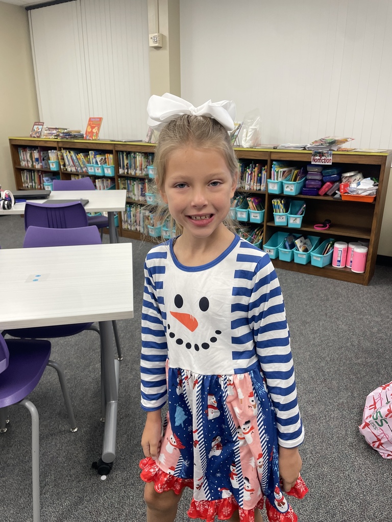 Walking in a Winter Wonderland! Our students shined bright today in their white and blue to kick off the holiday festivities. The halls were filled with so much sparkle and cheer!  Don’t forget: The fun continues tomorrow with ELF DAY! We can’t wait to see your best elf ears and festive outfits!