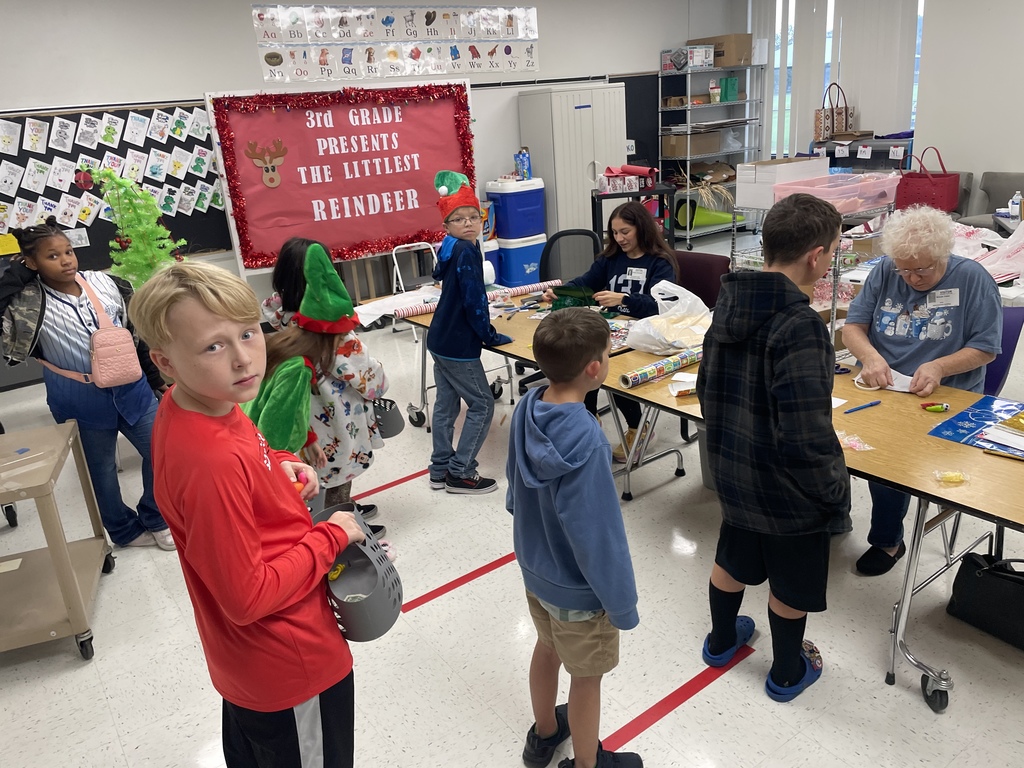 It takes a village (and a few elves!) to make the magic happen. A huge thank you to PTO and everyone helping our students navigate the Holiday Shop. Seeing the smiles on their faces makes it all worth it.  We have one day left—tomorrow is the last call for holiday shopping!