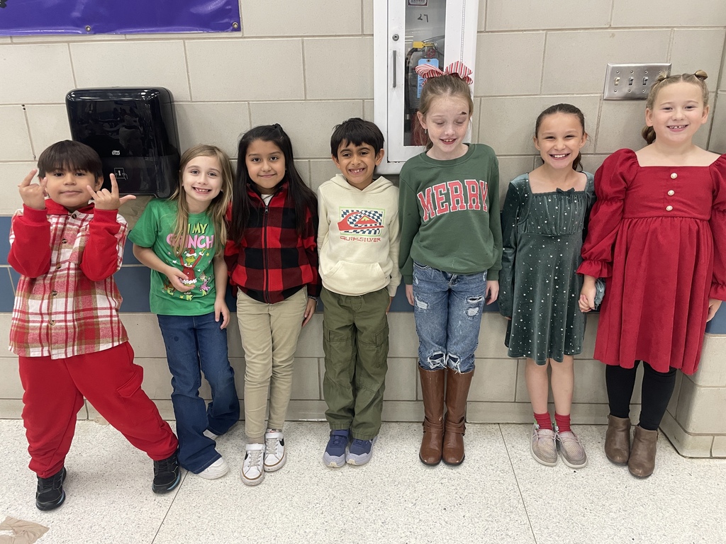 From "Team Nice" to "Team Naughty" (and a few Grinches in between! ), we saw it all today! The students looked fantastic for Favorite Holiday Shirt Day. We love days like this that bring our school community together with a little extra joy.  Tomorrow's Mission: Let’s get tacky! Tomorrow is Ugly Christmas Sweater Day. The uglier, the better! 