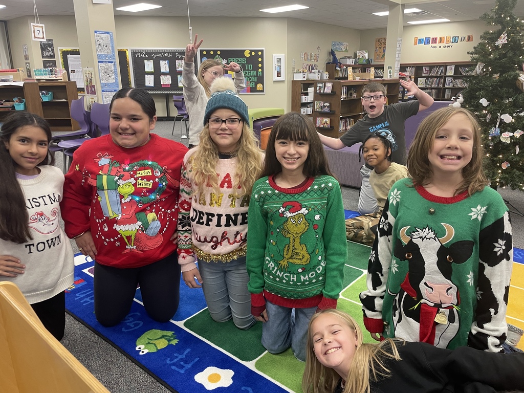 There is nothing better than seeing our students smiling and making memories together. Today’s Ugly Sweater Day brought so much laughter and joy to the campus! It’s days like these that remind us what a wonderful school family we have.  Get those ribbons ready—tomorrow we are keeping the fun going with Dress Like a Present Day!