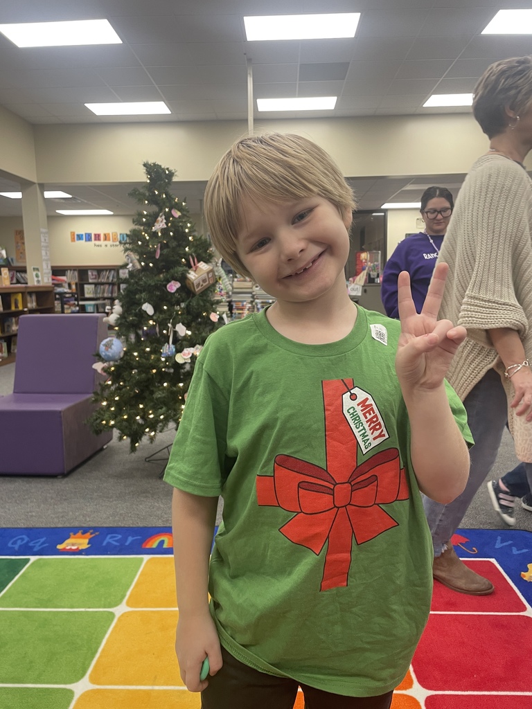 The best gifts don’t come under a tree—they walk through our hallways every day!  We had a blast celebrating "Dress Like a Present Day" today. seeing all the bows, boxes, and ribbons reminded us that our students truly are the greatest gift to this school and community. Thank you to our families for getting creative and helping us spread the joy!  Reminder: Tomorrow is Fa La La La Flannel Day, so wear your cozy plaid!