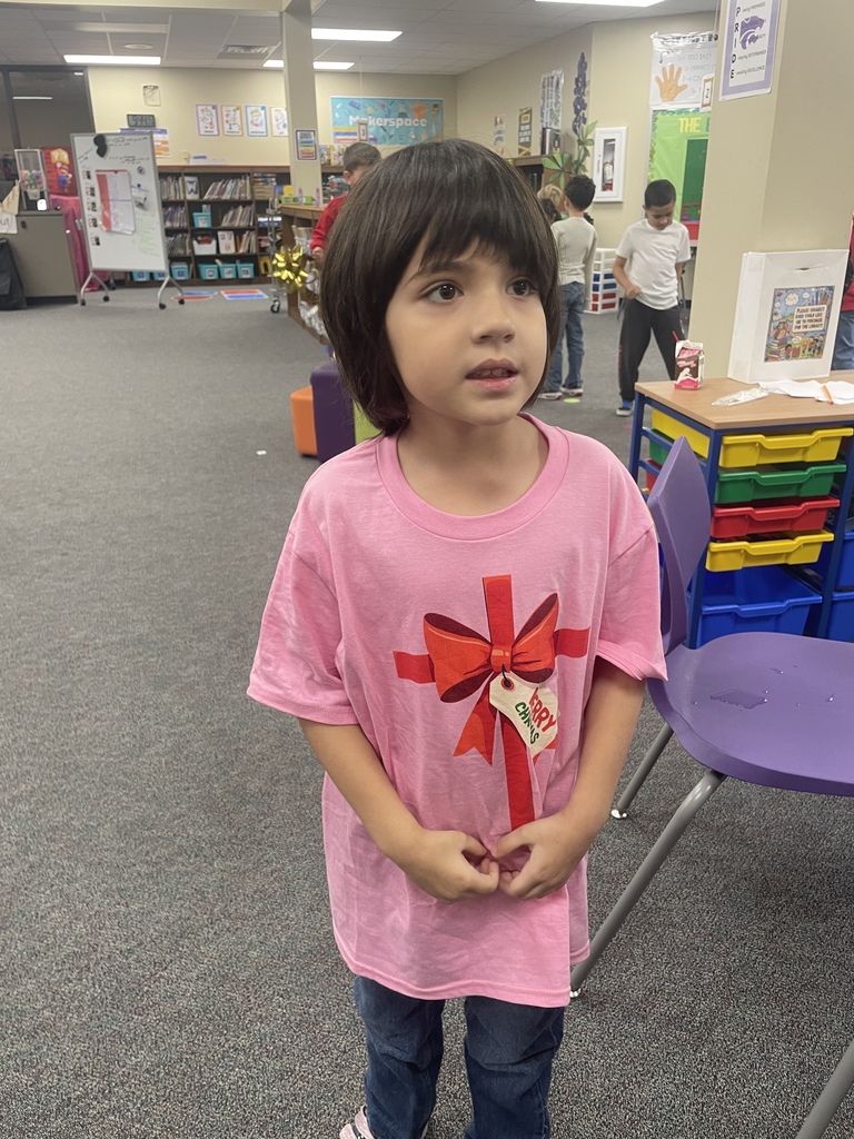 The best gifts don’t come under a tree—they walk through our hallways every day!  We had a blast celebrating "Dress Like a Present Day" today. seeing all the bows, boxes, and ribbons reminded us that our students truly are the greatest gift to this school and community. Thank you to our families for getting creative and helping us spread the joy!  Reminder: Tomorrow is Fa La La La Flannel Day, so wear your cozy plaid!