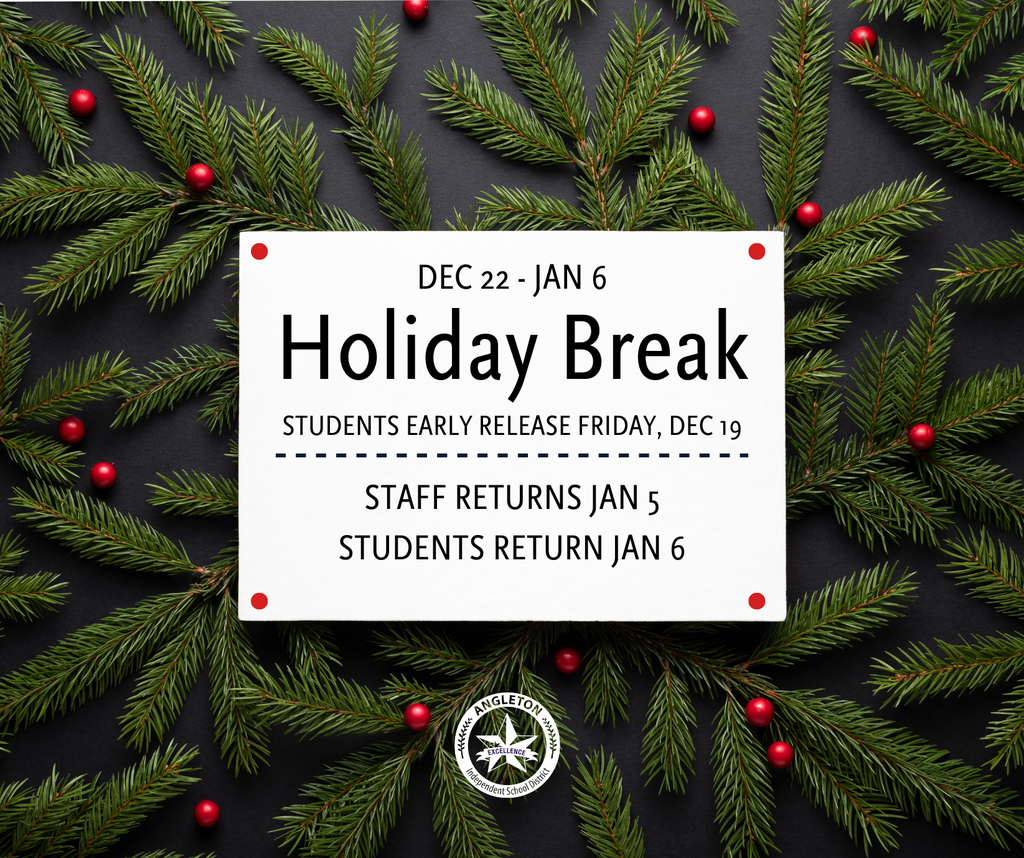 HOLIDAY BREAK