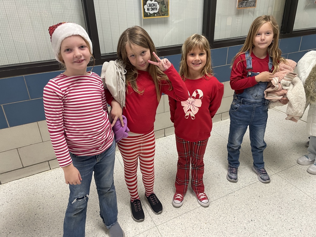 Our students brought the holiday cheer today dressed in their best red and white for Candy Cane Day! Nothing is better than seeing their faces light up with joy and friendship. We are so proud of the positive and loving environment they create every single day!  Heads up, everyone! Get those tinsel and ornaments ready because tomorrow is Dress Like a Christmas Tree Day!