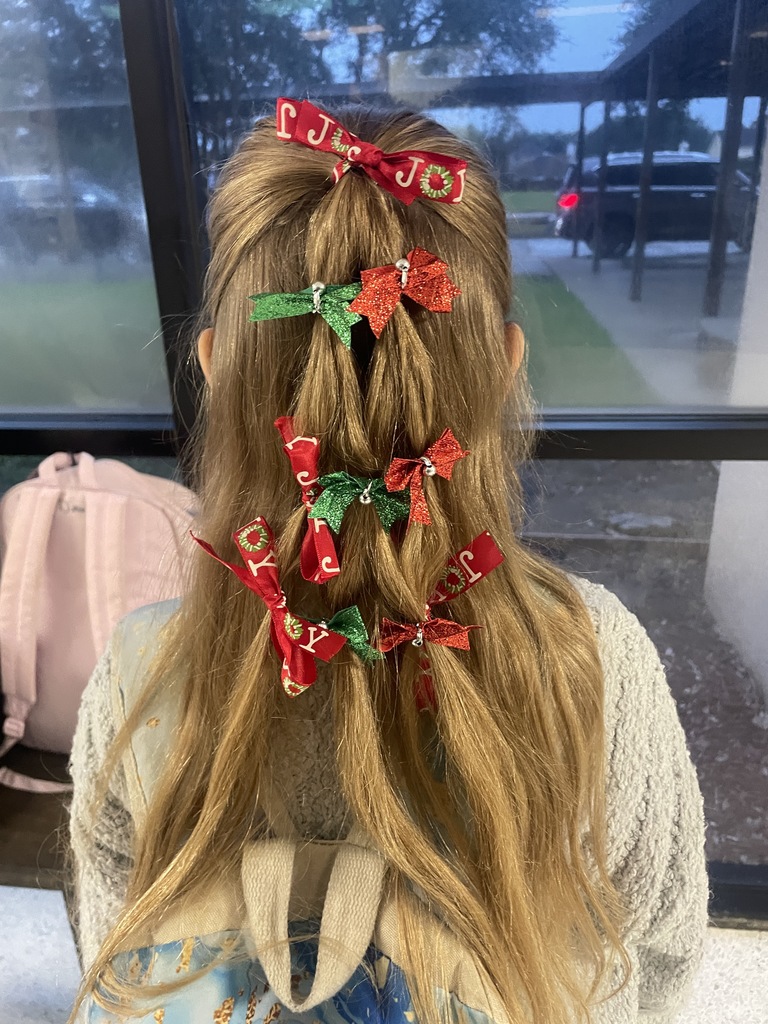 Oh, Christmas tree, oh, Christmas tree... how festive are our students?!   Reminder: Tomorrow is Holiday Sock Day! We can’t wait to see your wildest, coziest, and most festive footwear!