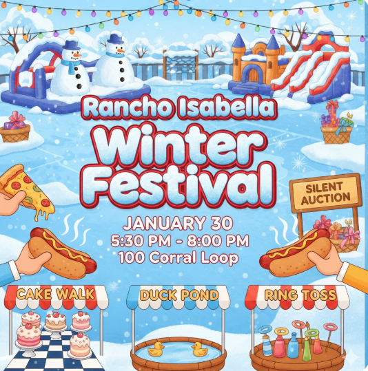 The inflatables are coming! For the duration of the Winter Festival, we will be offering special wristbands for the Inflatables ONLY.  Unlimited Turns: A wristband provides unlimited access to all inflatables throughout the entire festival.  Festival Hours: 5:30 PM - 8:00 PM.  Get ready to bounce, slide, and play all night long!  Important: This is a family event, so all students must be accompanied by an adult.