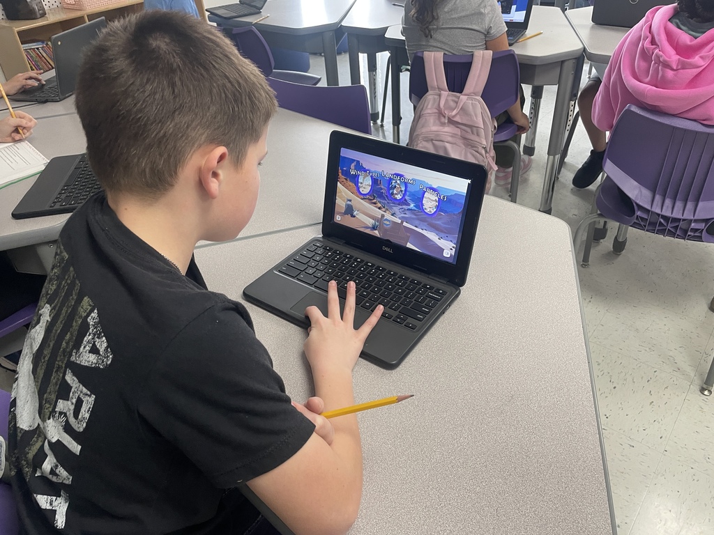 Deep in discovery! Our 5th graders are tackling the tough topics of weathering and erosion. From digital simulations to detailed notebooking, these students are proving that science is anything but boring.